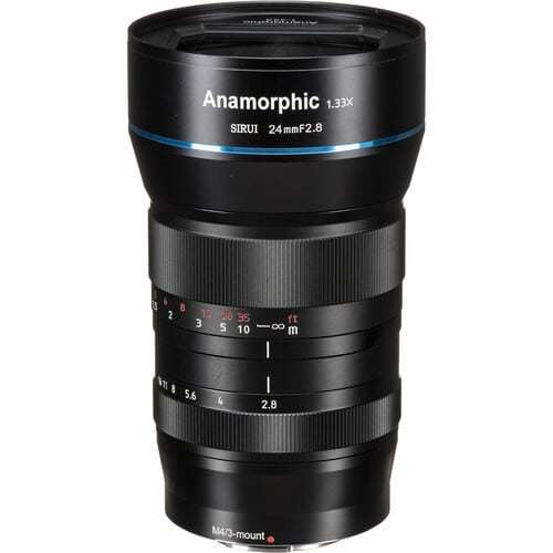 עדשה אנמורפית 24mm 1.33x