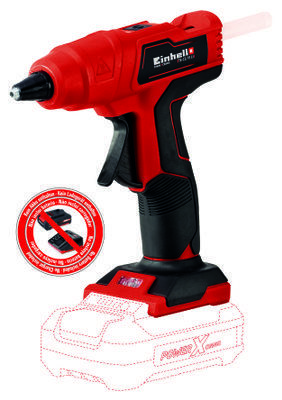 אקדח דבק איינהל Einhell TE-CG 18 Li - Solo