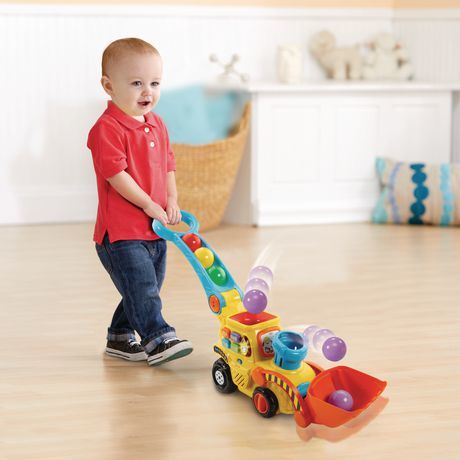 דחפור הכדורים מקפיץ ואוסף דובר עברית - vtech