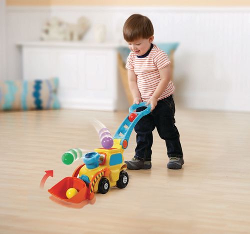 דחפור הכדורים מקפיץ ואוסף דובר עברית - vtech