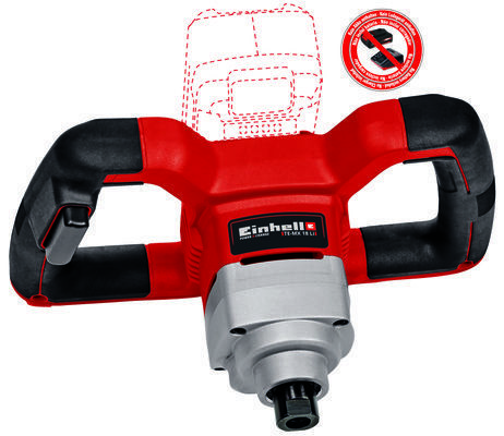 מערבל צבע נטען איינהל 18V דגם: TE-MX 18 LI-SOLO מבית EINHELL - גוף בלבד