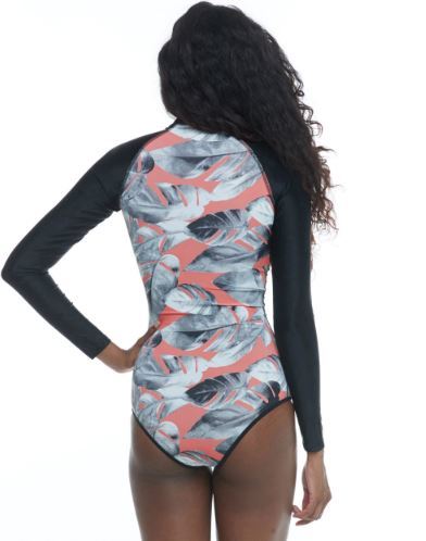 חליפת גלישה/שחייה BODY GLOVE LOST CHANEL CROSS-OVER PADDLE SUIT - CORAL