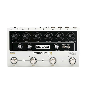 Preamp Live מגבר פדל לגיטרה מבית MOOER
