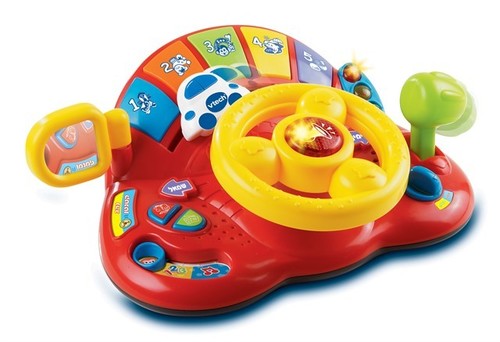 צעצוע התפתחות לתינוק נהג קטנטן דובר עברית - Vtech