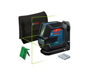 פלס לייזר צלב ירוק בוש BOSCH GLL 2-15G