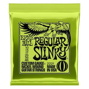 סט מיתרים לחשמלית 0.10 ERNIE BALL REGULAR SLINKY