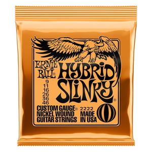 סט  לחשמלית 09-46 ERNIE BALL HYBRID SLINKY
