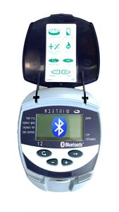 מחשב השקיה גלקון DC2 בלוטוס BlueTooth דו גידי - להפעלה של עד 2 ברזים ללא ברזים