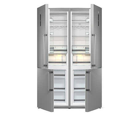 מקרר שחור נו פרוסט גורנייה GORENJE NO FROST NRC6192TX