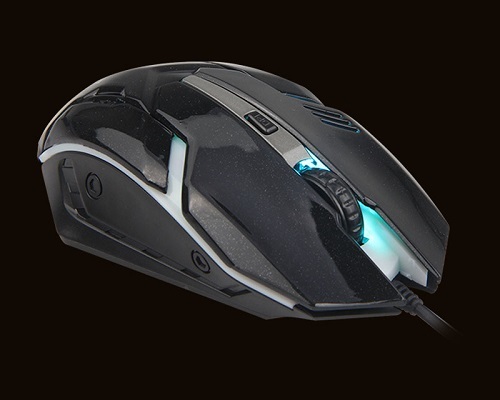 עכבר גיימינג ארגונומי חוטי Meetion Breathing LED Wired Backlit Gaming Mouse M371 