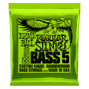 סט מיתרים לבס 5 מיתרים 45-130 ERNIE BALL REGULAR SLINKY