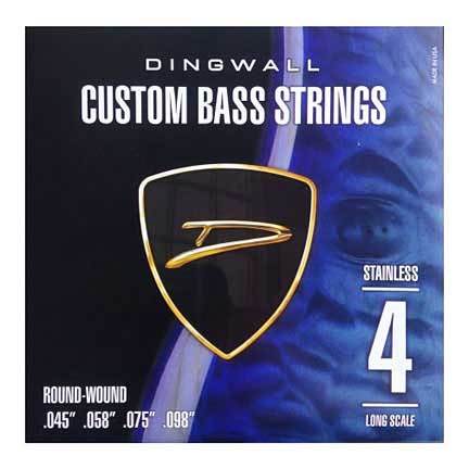 סט מיתרים לגיטרה בס Dingwall Long Scale 4-String Stainless Steel 45-98