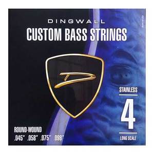 סט מיתרים לגיטרה בס Dingwall Long Scale 4-String Stainless Steel 45-98