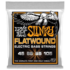 סט מיתרים לגיטרה בס Ernie Ball 2813 Hybrid Slinky Flatwound 45-105