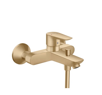 HANSGROHE ברז סוללה לאמבטיה מסדרת טאליס E , בגימור נחושת מוברש 71740140