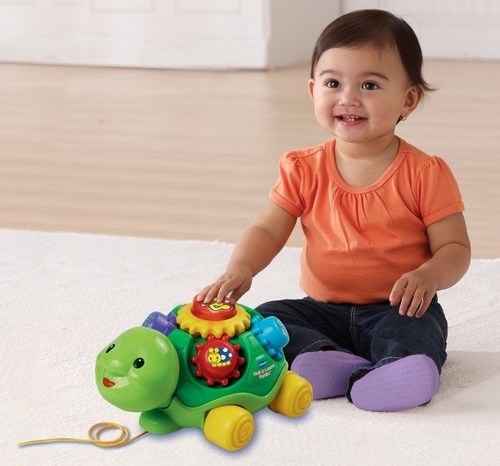 צב גלגלי שיניים מאיר ומנגן - Vtech