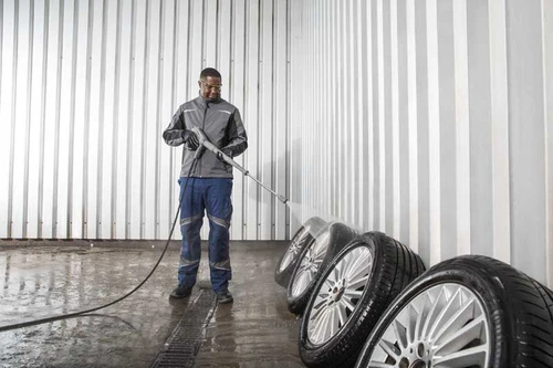מכונת שטיפה בלחץ חשמלית תעשייתית מים קרים KARCHER HD 7/14-4