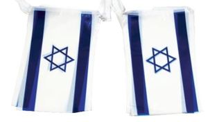 שרשרת דגלים קטנים - אורך 4 מ'
