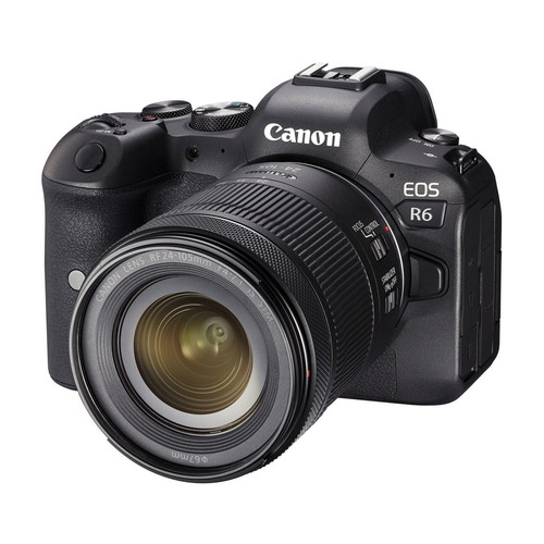 מצלמת קנון Canon EOS R6 24-105 f/4-7.1 STMרשמי