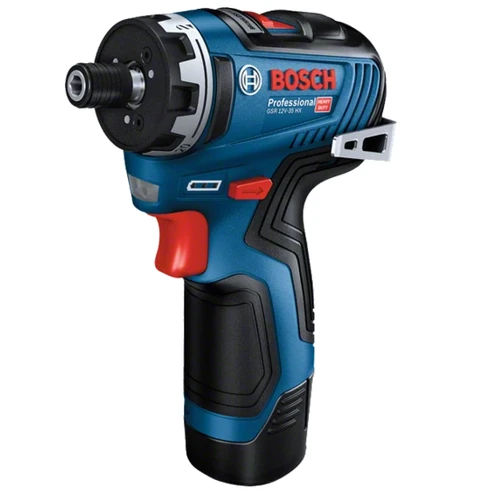 מברגה/מקדחה קומפקטית נטענת בראשלס + 2 סוללות Bosch GSR 12V-35 HX BL 3Ah