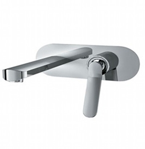 ברז קיר לכיור רחצה כולל גוף פנימי ניקל 3002 סחר - א