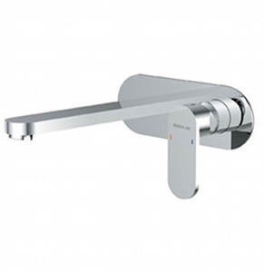 ברז קיר לכיור רחצה כולל גוף פנימי ניקל 2802 סחר - א