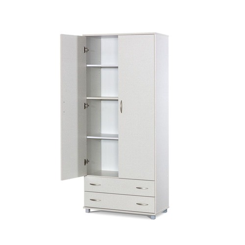 ארון 2 דלתות + 2 מגירות פשתן (606)