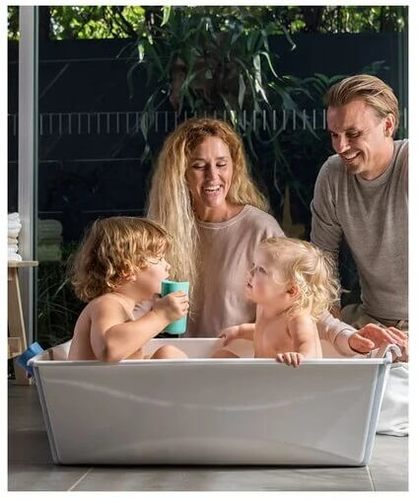 אמבטיה מתקפלת Flexi Bath XL צבע לילך לבנדר STOKKE