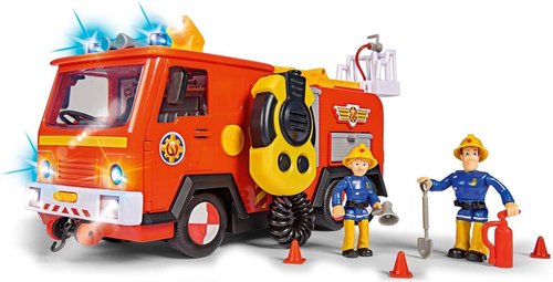 כבאית החילוץ יופיטר עם רמקול, מתז מים, אורות וצלילים
