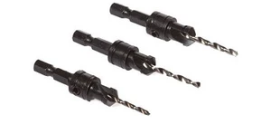 סט שקענים לעץ קנה משושה ROHER TOOLS