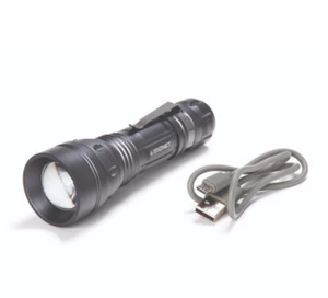 פנס אלומיניום נטען 380 לומן + מגנט SIGNET 96019 IPX7