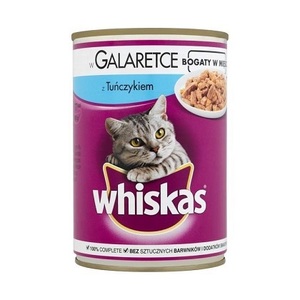 וויסקס שימור טונה ברוטב 400 גרם whiskas tuna