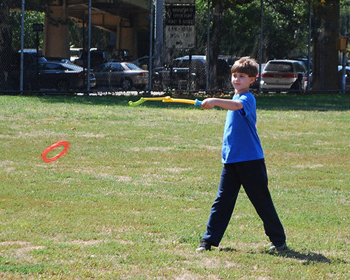 ארוזיפ דיסק ומשגר למשחק מסירות 