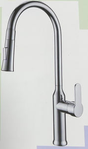 ברז פרח נשלף למטבח שני מצבים ניקל D3041-1 סחר - א