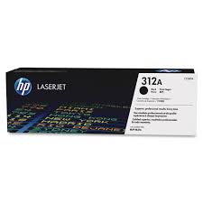 טונר שחור מקורי HP 312A CF380A תפוקת עמודים (בשחור-לבן) 2,400 עמודים 5% כיסוי