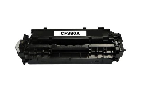  טונר שחור   תואם HP 312A CF380A תפוקת עמודים (בשחור-לבן) 2,400 עמודים 5% כיסוי