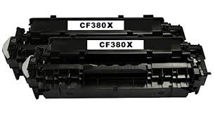 טונר שחור גדול תואם HP M476 CF380X-תפוקת עמודים (בשחור-לבן) 4,400 עמודים 5% כיסוי
