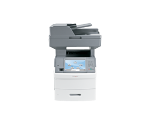 מדפסת ‏לייזר שחור לבן משולבת Lexmark X654DE