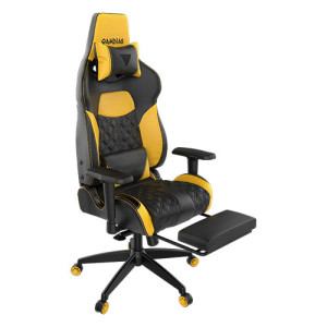 כיסא גיימרים צהוב  עם הדום  Gamdias ACHILLES P1 