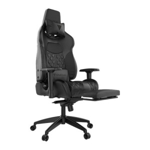 כיסא גיימרים שחור עם הדום  Gamdias ACHILLES P1 