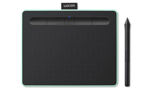 לוח גרפי Wacom Intuos Small Bluetooth Pistachio CTL-4100WLE-N