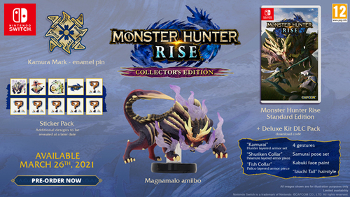 מארז אספנים Monster Hunter Rise