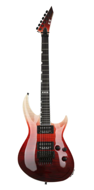 גיטרה חשמלית ESP E-II Horizon-3 FR Black Cherry Fade