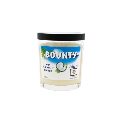 באונטי ממרח קרם חלב עם שבבי קוקוס 350 גרם