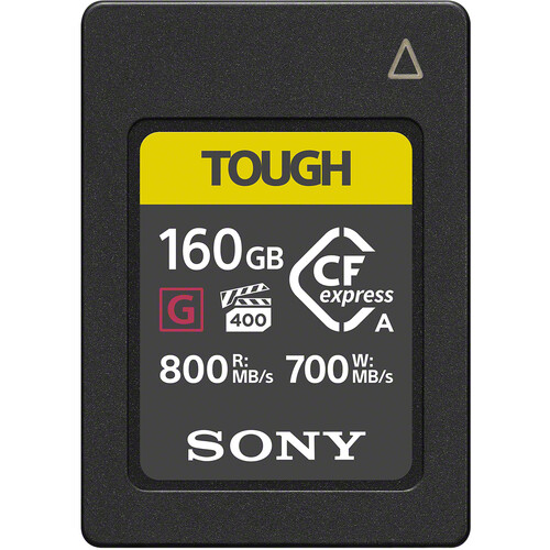 Sony 160GB CFexpress Type A TOUGH Memory Card כרטיס זיכרון