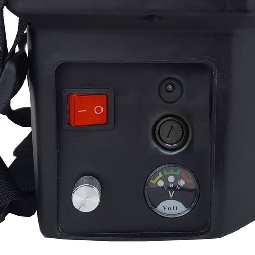 מרסס נטען גב 12 ליטר וולפי דגם אלקטרון V-BLACK
