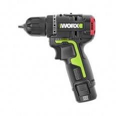 מברגה/מקדחה נטענת 12V בראשלס WORX