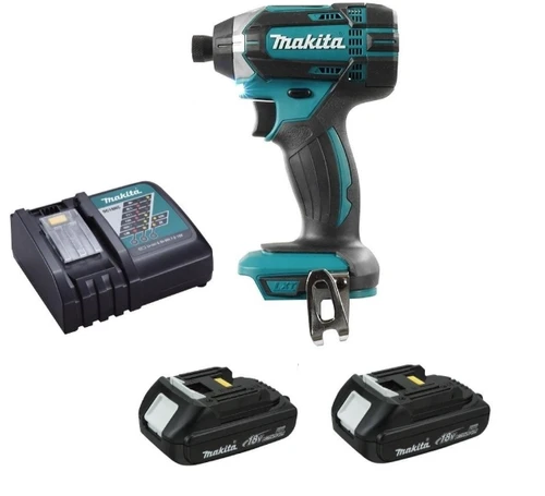 מברגת אימפקט נטענת + 2 סוללות MAKITA DTD152RYE 18V 1.5Ah