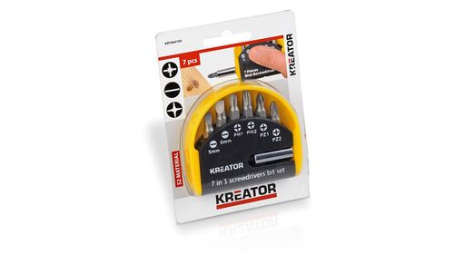 סט ביטים 7 יחידות KRT064100 KREATOR