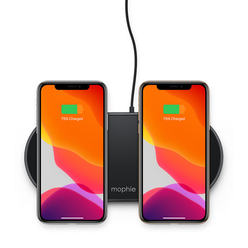 משטח טעינה - Mophie Dual Wireless Charging Pad